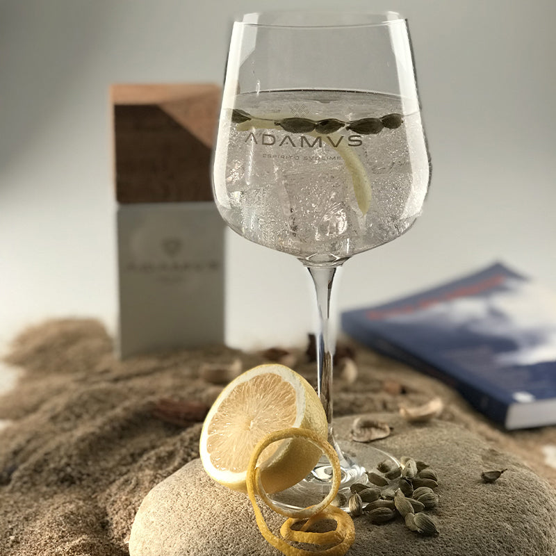 Adamus Organic Dry Gin Glass